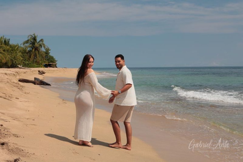 Propuesta de Matrimonio en la playa en Puerto Viejo (Punta Uva)