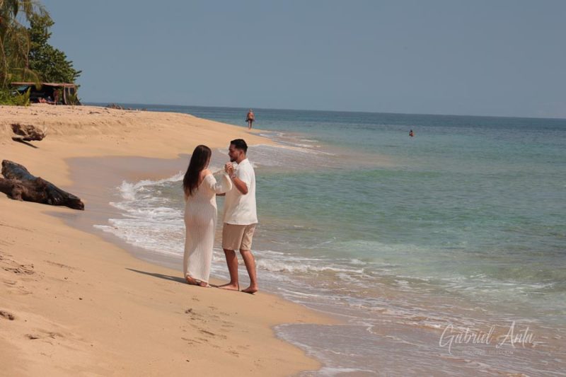 Propuesta de Matrimonio en la playa en Puerto Viejo (Punta Uva)