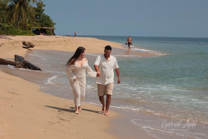 Propuesta de Matrimonio en la playa en Puerto Viejo (Punta Uva)