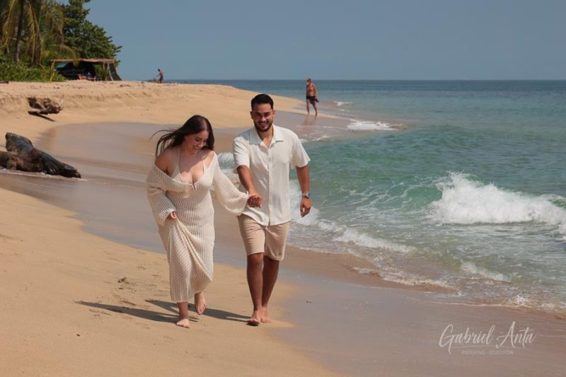 Propuesta de Matrimonio en la playa en Puerto Viejo (Punta Uva)