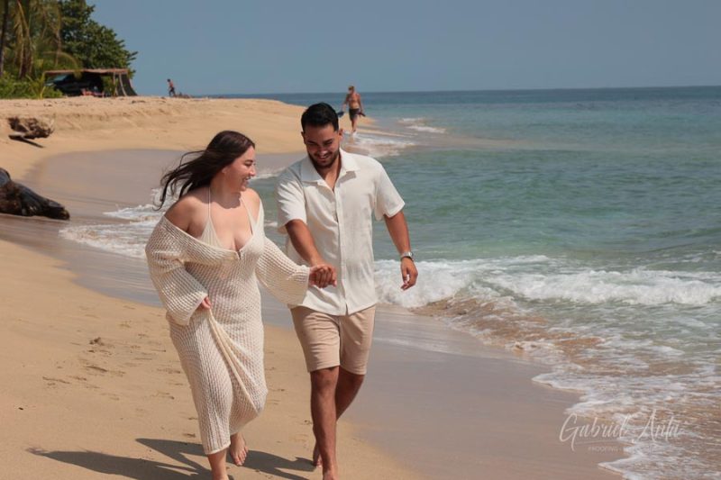 Propuesta de Matrimonio en la playa en Puerto Viejo (Punta Uva)