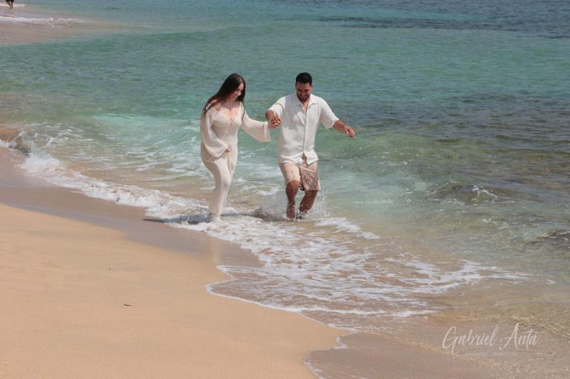 Propuesta de Matrimonio en la playa en Puerto Viejo (Punta Uva)