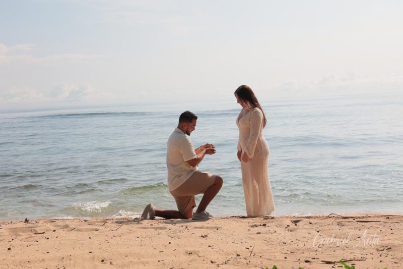 Propuesta de Matrimonio en la playa en Puerto Viejo (Punta Uva)