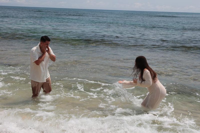Propuesta de Matrimonio en la playa en Puerto Viejo (Punta Uva)