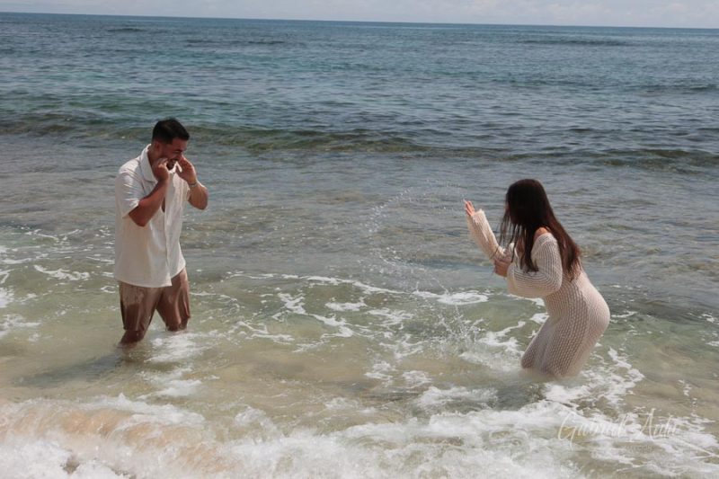 Propuesta de Matrimonio en la playa en Puerto Viejo (Punta Uva)
