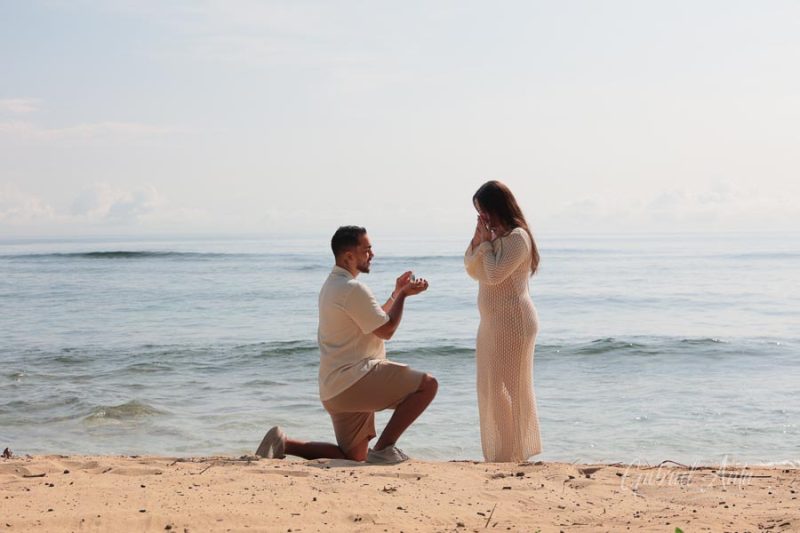 Propuesta de Matrimonio en la playa en Puerto Viejo (Punta Uva)