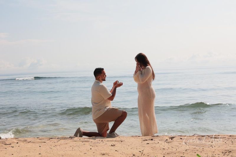 Propuesta de Matrimonio en la playa en Puerto Viejo (Punta Uva)