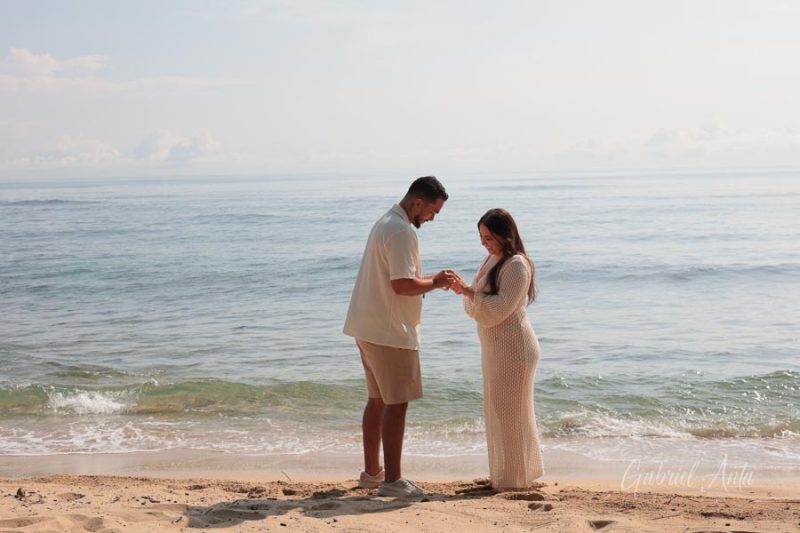 Propuesta de Matrimonio en la playa en Puerto Viejo (Punta Uva)