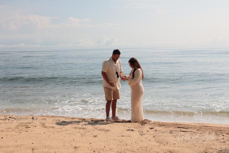 Propuesta de Matrimonio en la playa en Puerto Viejo (Punta Uva)