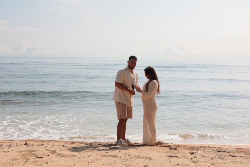 Propuesta de Matrimonio en la playa en Puerto Viejo (Punta Uva)