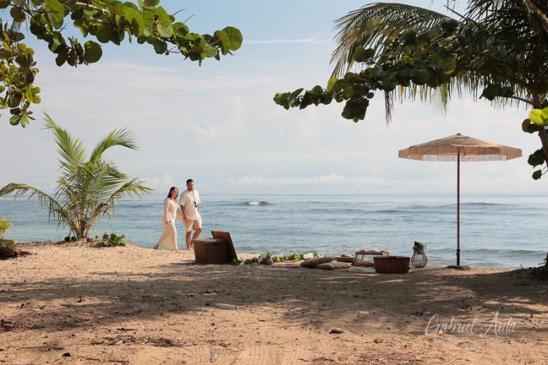 Propuesta de Matrimonio en la playa en Puerto Viejo (Punta Uva)
