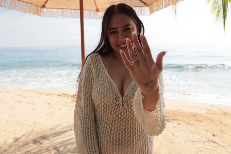 Propuesta de Matrimonio en la playa en Puerto Viejo (Punta Uva)