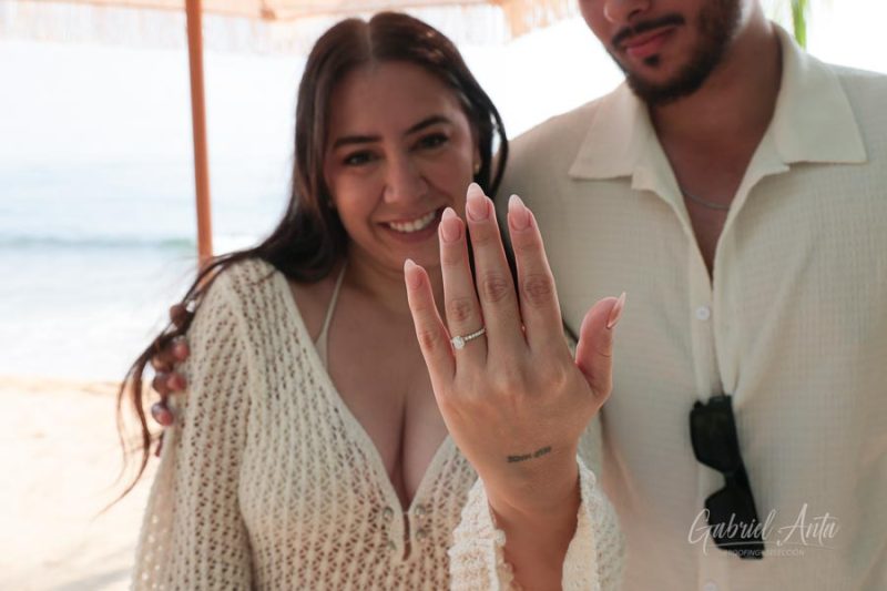 Propuesta de Matrimonio en la playa en Puerto Viejo (Punta Uva)