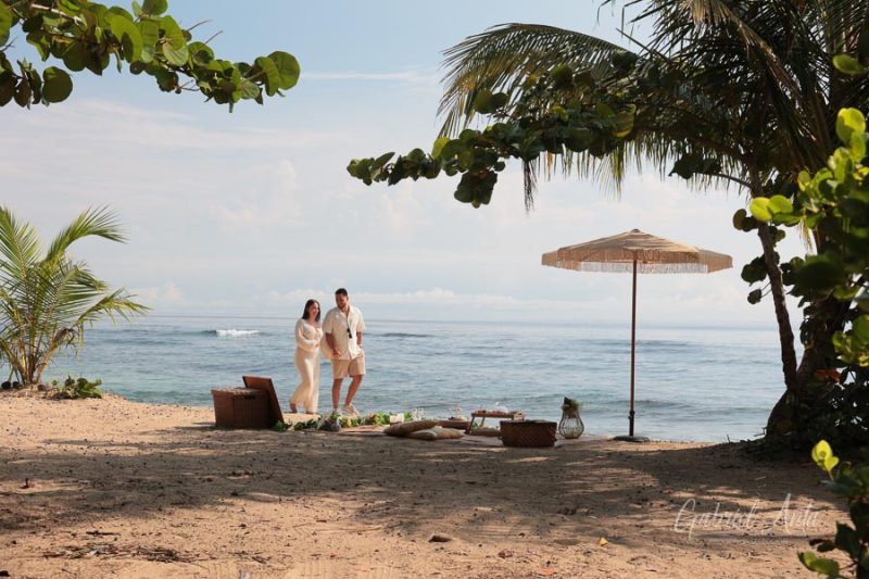 Propuesta de Matrimonio en la playa en Puerto Viejo (Punta Uva)
