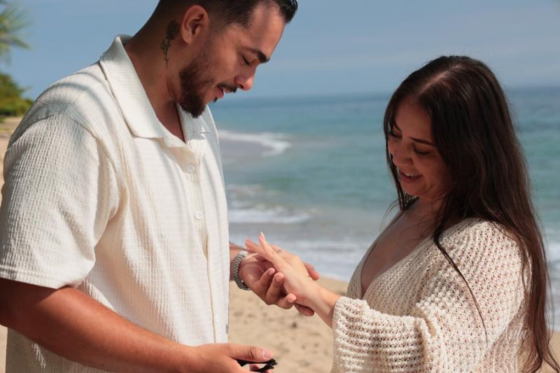 Propuesta de Matrimonio en la playa en Puerto Viejo (Punta Uva)