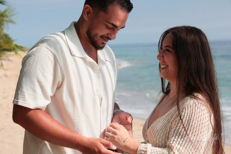 Propuesta de Matrimonio en la playa en Puerto Viejo (Punta Uva)