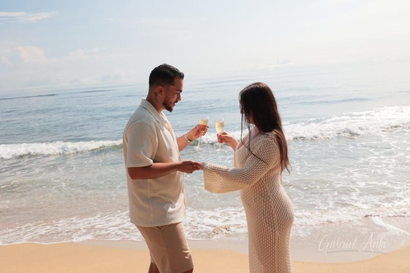 Propuesta de Matrimonio en la playa en Puerto Viejo (Punta Uva)