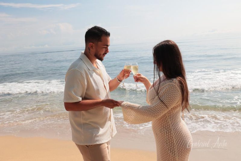 Propuesta de Matrimonio en la playa en Puerto Viejo (Punta Uva)