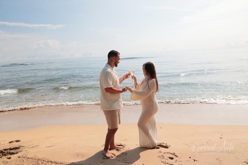 Propuesta de Matrimonio en la playa en Puerto Viejo (Punta Uva)