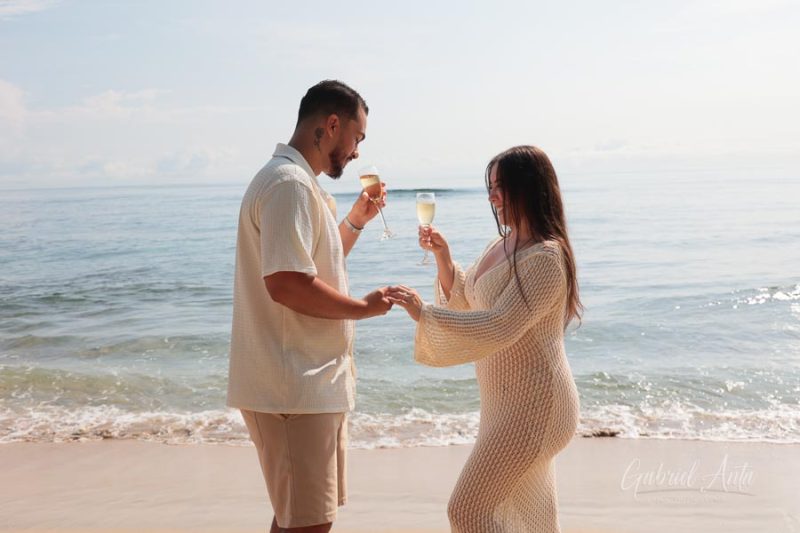 Propuesta de Matrimonio en la playa en Puerto Viejo (Punta Uva)