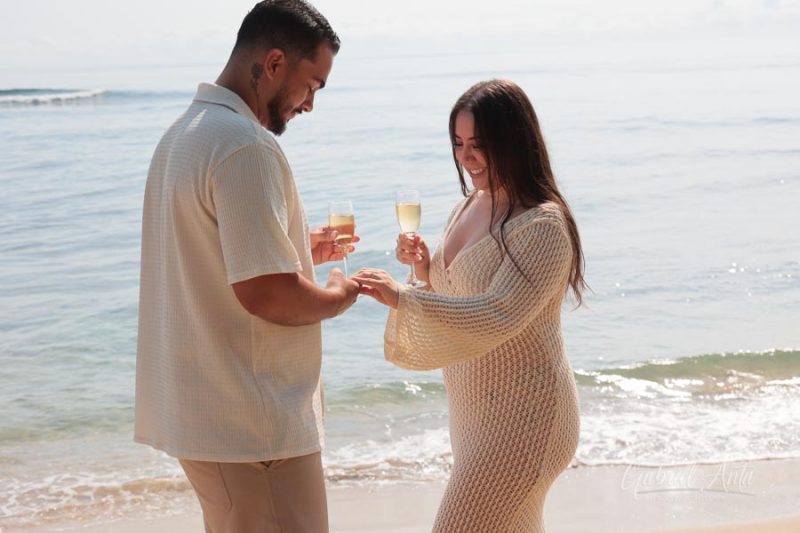 Propuesta de Matrimonio en la playa en Puerto Viejo (Punta Uva)