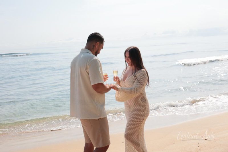 Propuesta de Matrimonio en la playa en Puerto Viejo (Punta Uva)