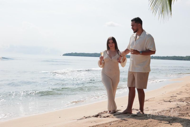 Propuesta de Matrimonio en la playa en Puerto Viejo (Punta Uva)