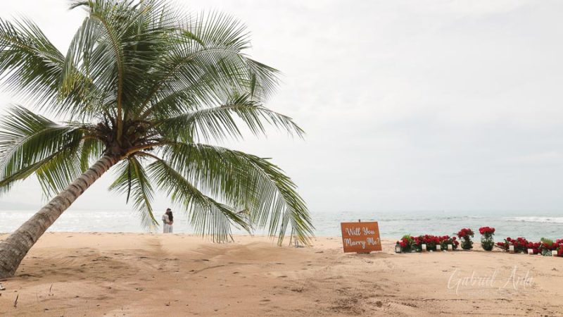 Marriage Proposal in Puerto Viejo Costa Rica