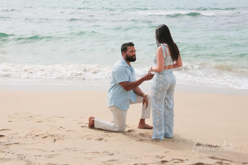 Marriage Proposal in Puerto Viejo Costa Rica
