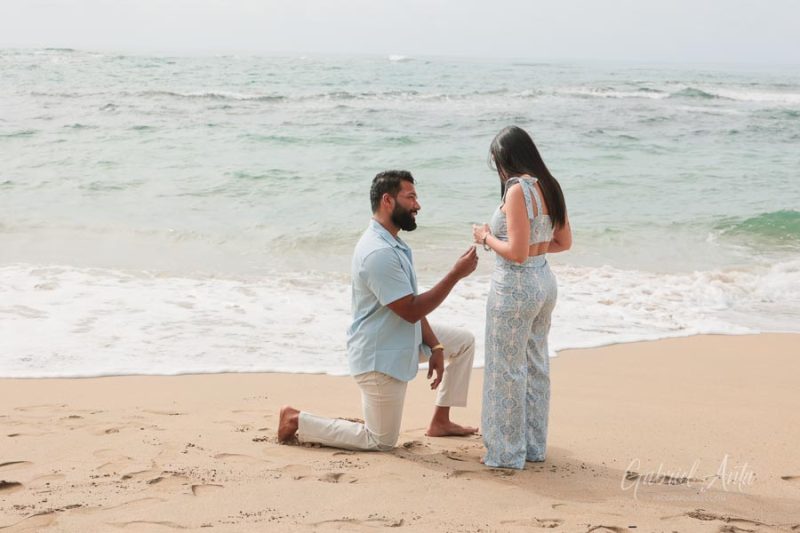 Marriage Proposal in Puerto Viejo Costa Rica