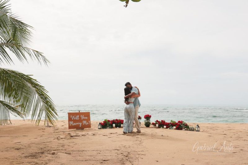 Marriage Proposal in Puerto Viejo Costa Rica