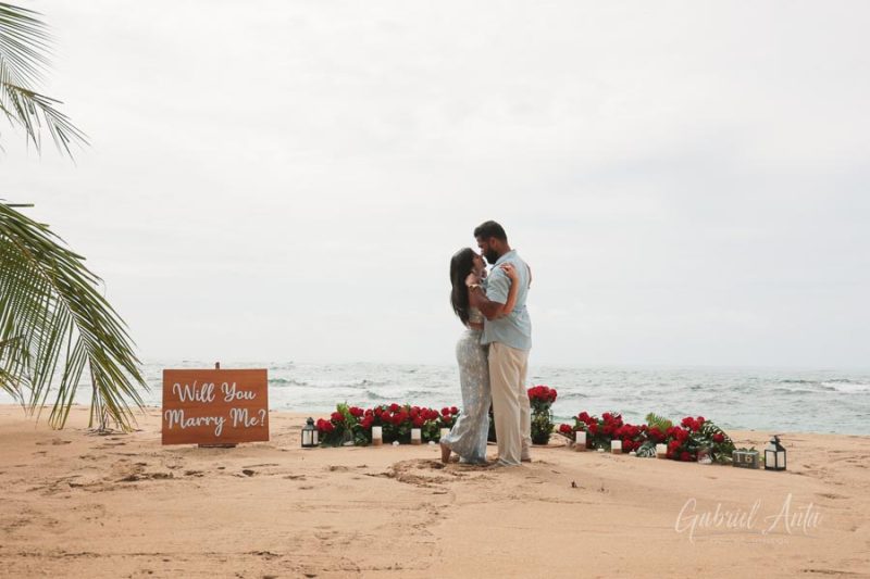 Marriage Proposal in Puerto Viejo Costa Rica
