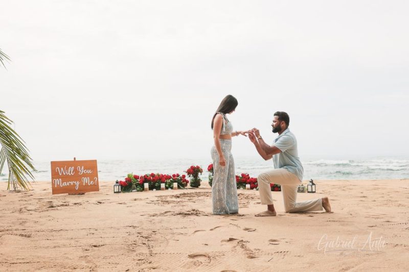Marriage Proposal in Puerto Viejo Costa Rica