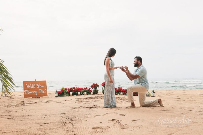 Marriage Proposal in Puerto Viejo Costa Rica