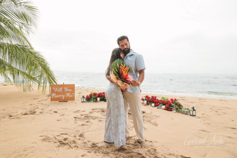 Marriage Proposal in Puerto Viejo Costa Rica