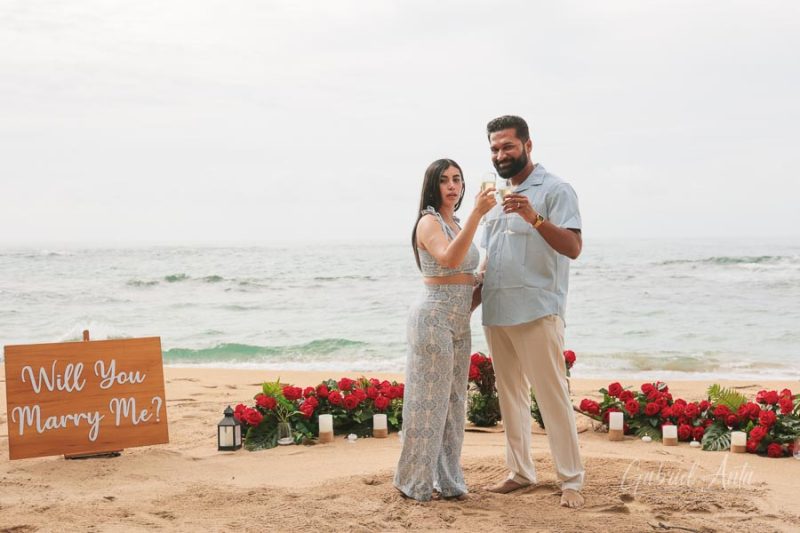 Marriage Proposal in Puerto Viejo Costa Rica