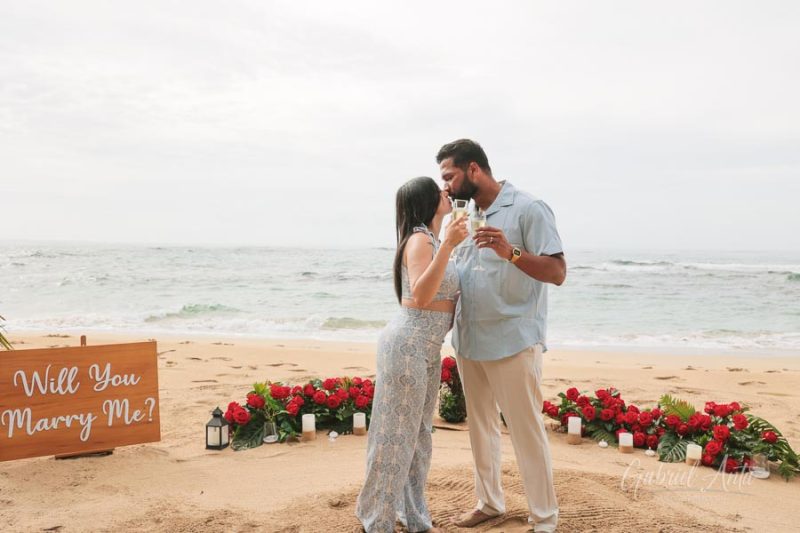 Marriage Proposal in Puerto Viejo Costa Rica