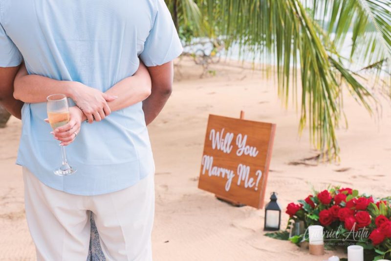 Marriage Proposal in Puerto Viejo Costa Rica