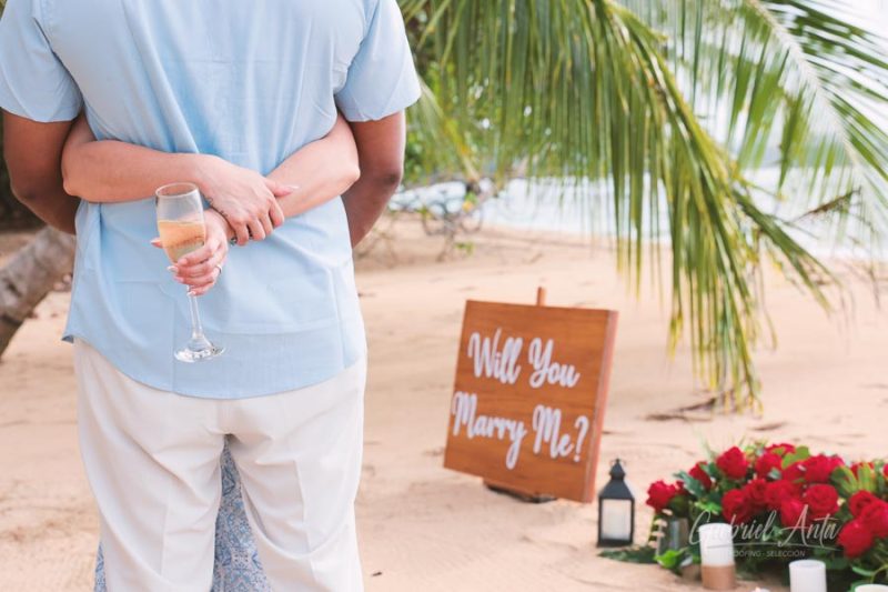 Marriage Proposal in Puerto Viejo Costa Rica