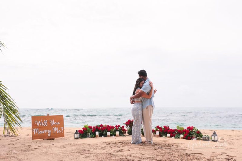 Marriage Proposal in Puerto Viejo Costa Rica