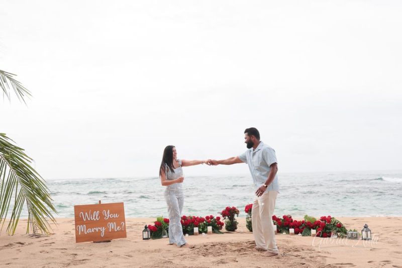 Marriage Proposal in Puerto Viejo Costa Rica