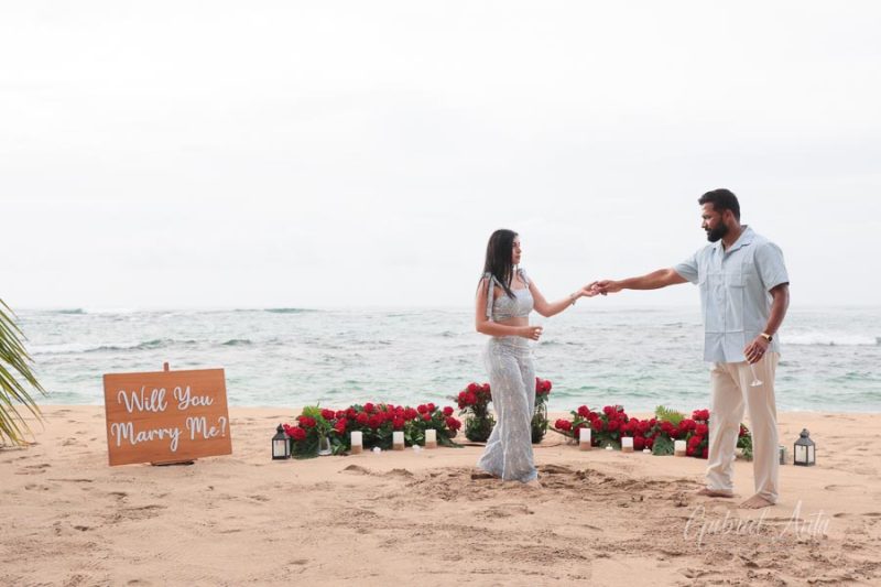 Marriage Proposal in Puerto Viejo Costa Rica