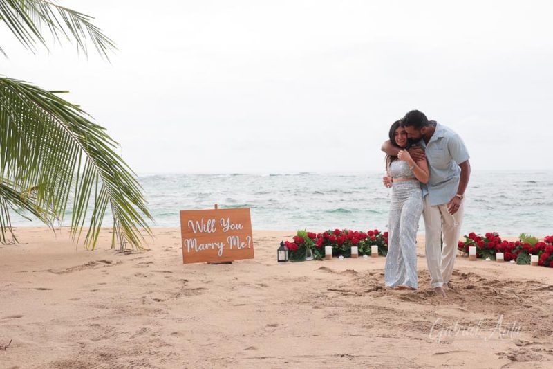 Marriage Proposal in Puerto Viejo Costa Rica