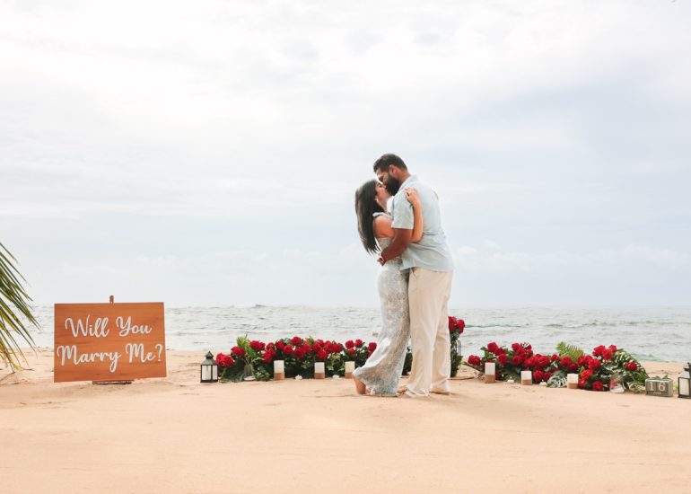 Marriage Proposal in Puerto Viejo Costa Rica