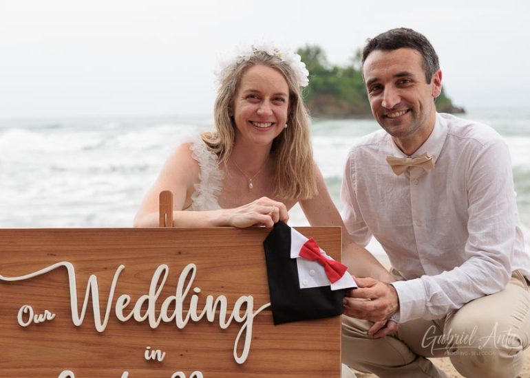 Boda en la Playa en Costa Rica - Playa Cocles