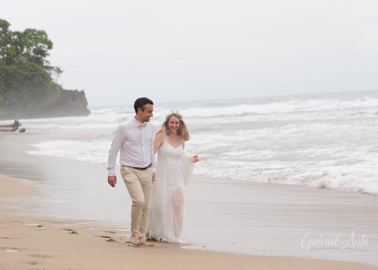 Boda en la Playa en Costa Rica - Playa Cocles