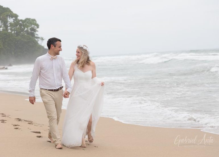 Boda en la Playa en Costa Rica - Playa Cocles