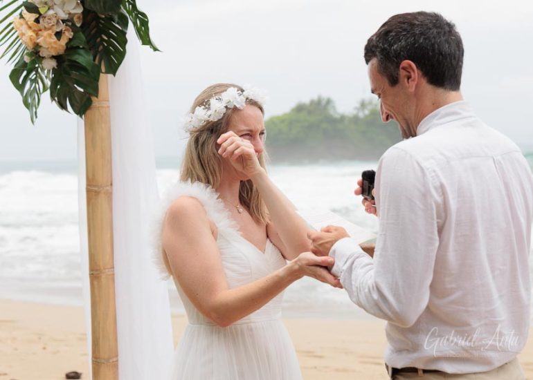 Boda en la Playa en Costa Rica - Playa Cocles