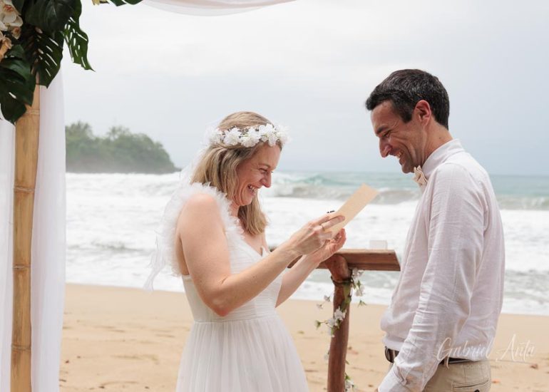Boda en la Playa en Costa Rica - Playa Cocles