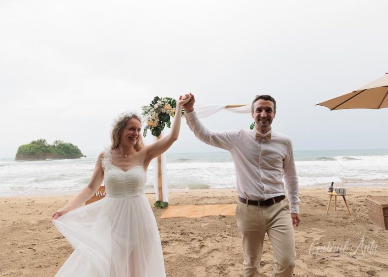 Boda en la Playa en Costa Rica - Playa Cocles